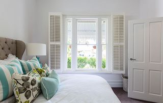 chambre peinture blanche